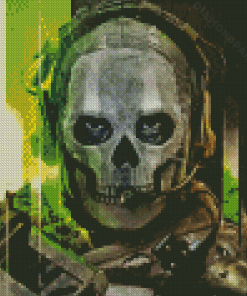 Ghost Modern Warfare Diamond Painting