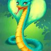 Cute Snake Diamond Painting