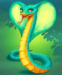 Cute Snake Diamond Painting