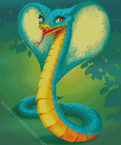 Cute Snake Diamond Painting