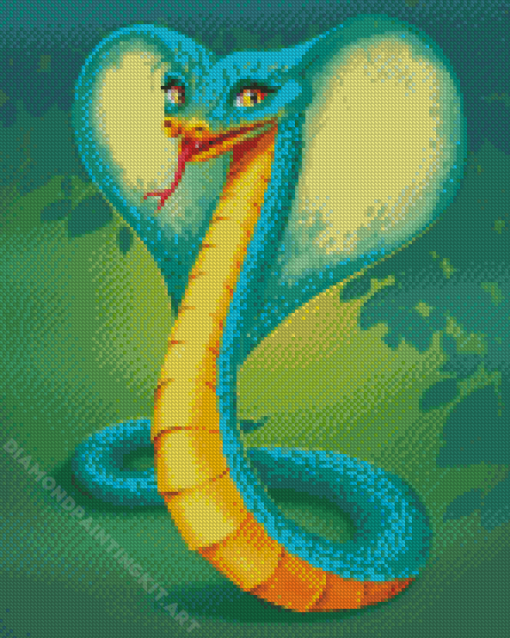 Cute Snake Diamond Painting