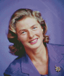 Classy Ingrid Bergman Diamond Painting