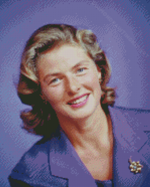 Classy Ingrid Bergman Diamond Painting