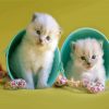 Kittens In Cup Diamond Painting