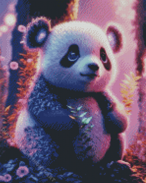 Cute Panda Diamond Painting