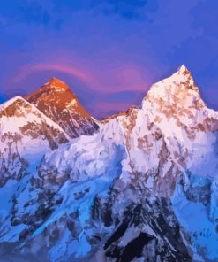 Mount Everest Diamond Painting