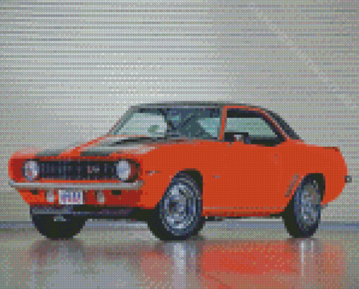 Z28 Camaro Car Diamond Painting