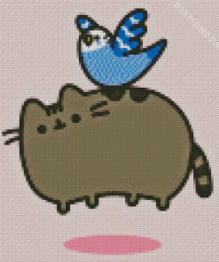 Pusheen Cat Diamond Painting