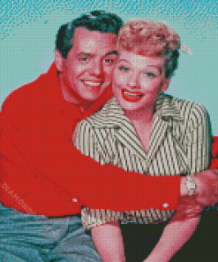 Ricky And Lucy Diamond Painting