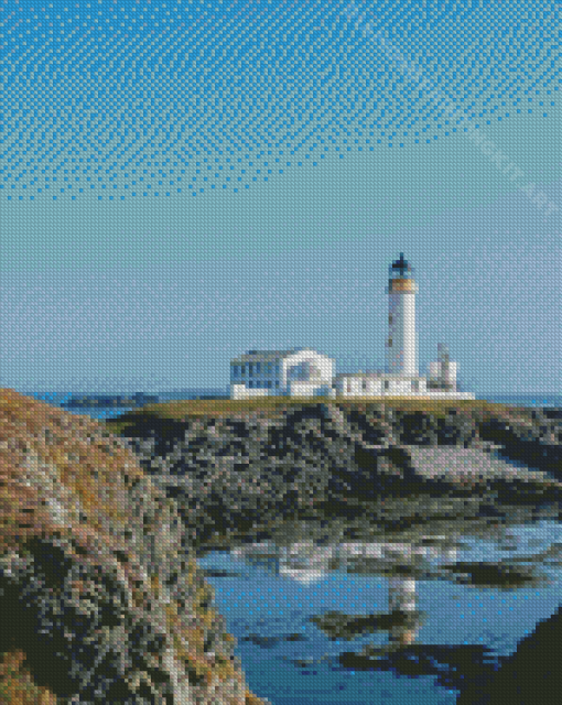 Scotland Lighthouse Diamond Painting