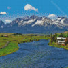 Idaho Landscape Diamond Painting