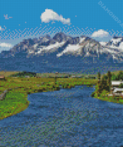 Idaho Landscape Diamond Painting