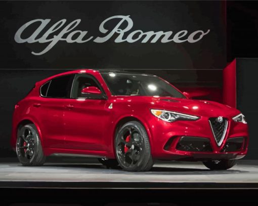 Stelvio Alfa Romeo Diamond Painting