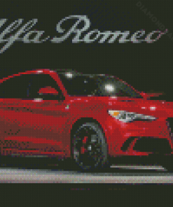 Stelvio Alfa Romeo Diamond Painting