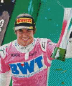 Lance Stroll Diamond Painting