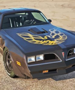 78 Firebird Trans Diamond Painting