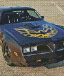 78 Firebird Trans Diamond Painting