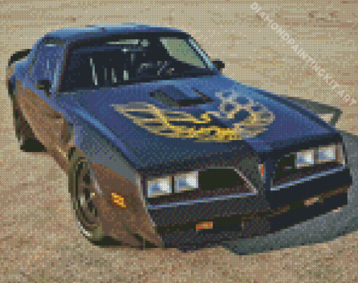 78 Firebird Trans Diamond Painting