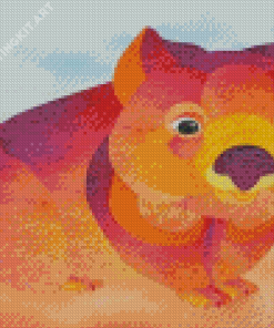 Aesthetic Quokka Diamond Painting