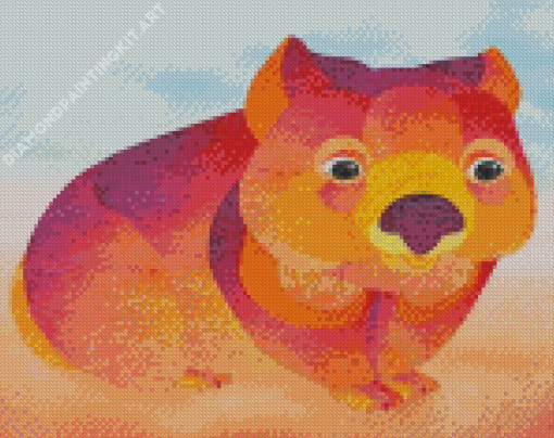 Aesthetic Quokka Diamond Painting