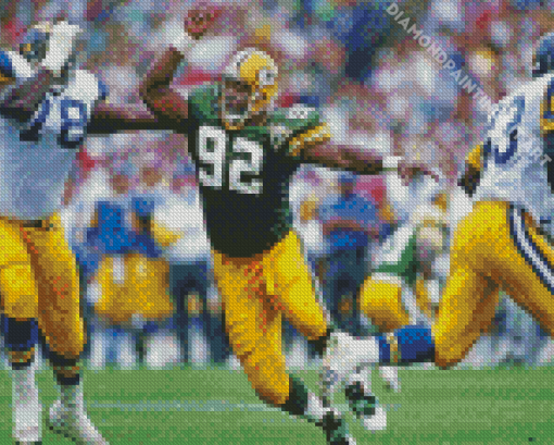 Reggie White Diamond Painting