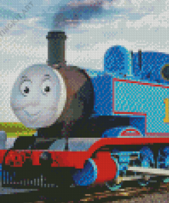 Thomas Train Diamond Painting