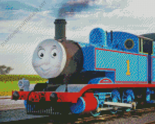 Thomas Train Diamond Painting