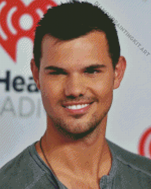 Taylor Lautner Diamond Painting