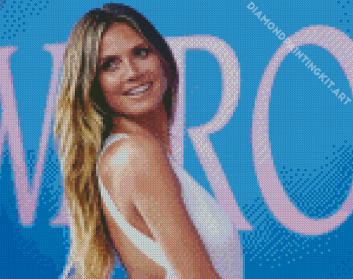 Heidi klum Diamond Painting