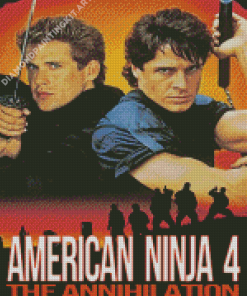 American Ninja Diamond Painting