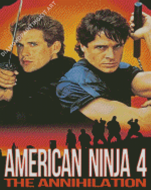 American Ninja Diamond Painting