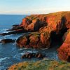 Arbroath Cliffs Diamond Painting