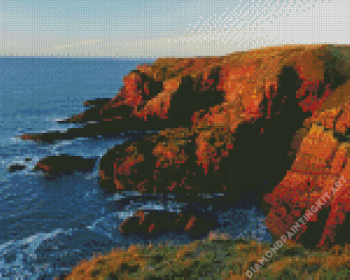 Arbroath Cliffs Diamond Painting