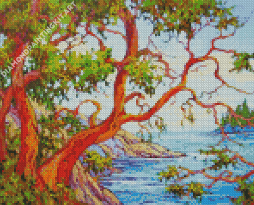 Arbutus Tree Diamond Painting