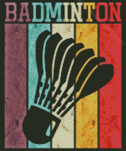 Badminton Art Diamond Painting