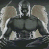 Black Angel Diamond Painting