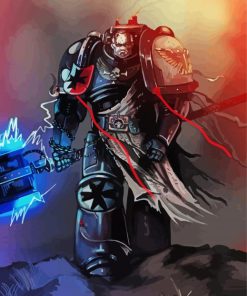 Black Templar Diamond Painting