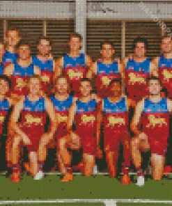 Brisbane Lions Diamond Painting