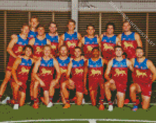 Brisbane Lions Diamond Painting