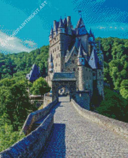 Burg Eltz Castle Diamond Painting