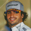 Carlos Sainz Jr Diamond Painting