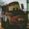 Cars Mater Diamond Painting