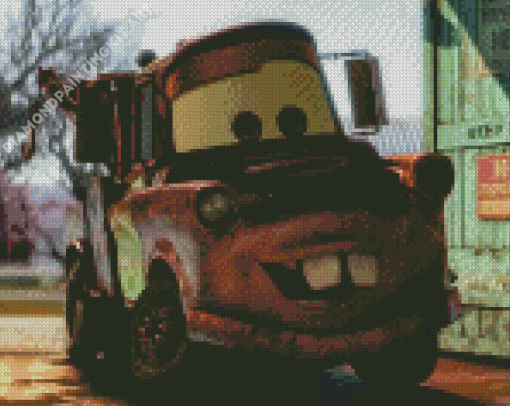 Cars Mater Diamond Painting