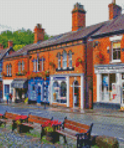 Cheshire Streets Diamond Painting