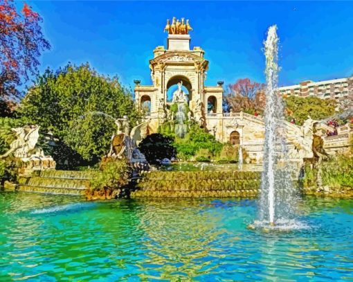 Ciutadella Park Diamond Painting