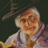 Old Woman Diamond Painting