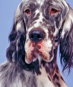 English Setter Diamond Painting