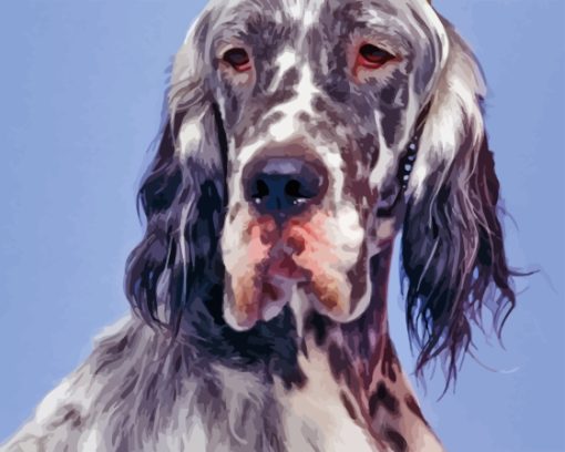 English Setter Diamond Painting