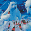 Coca Cola Bears Diamond Painting