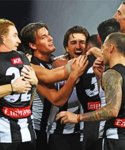 Collingwood Club Diamond Painting